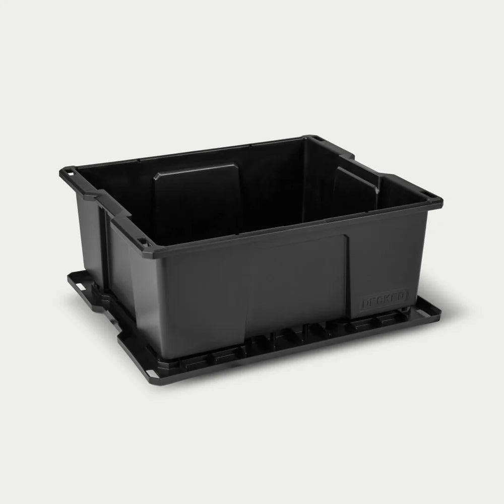 Decked D-Co Bin 32 (Set of 3) in Black