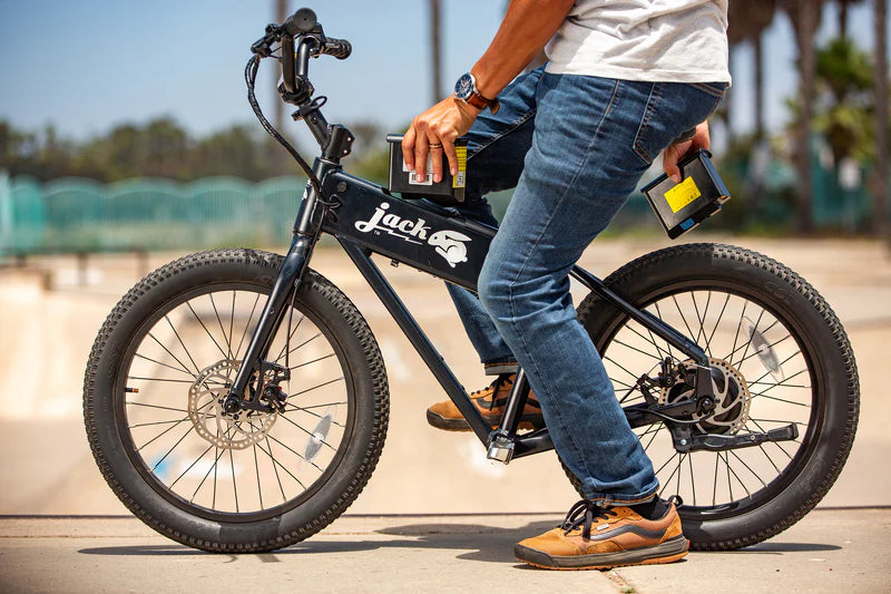 JackRabbit XG - Lightweight & Compack XL Micro eBike - Black