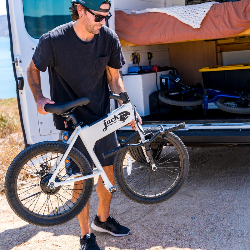 JackRabbit OG - Lightweight & Compact Micro eBike - Black