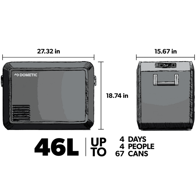 Dometic CFX3 45 12v Fridge