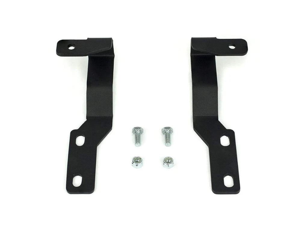 Low Profile LED Ditch Light Brackets for 2005-2015 Toyota Tacoma by Cali Raised