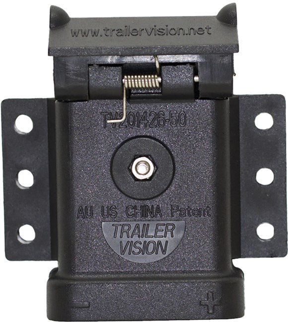 Trailer Vision Surface Mount Enclosure and Cover for Anderson SB50 Series Connectors