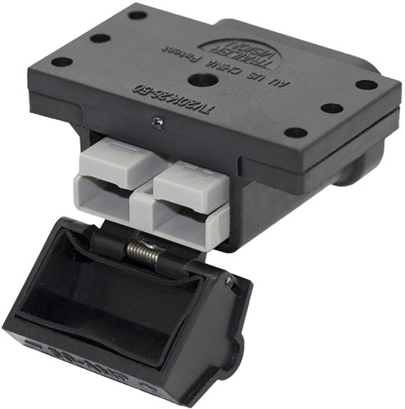 Trailer Vision Surface Mount Enclosure and Cover for Anderson SB50 Series Connectors