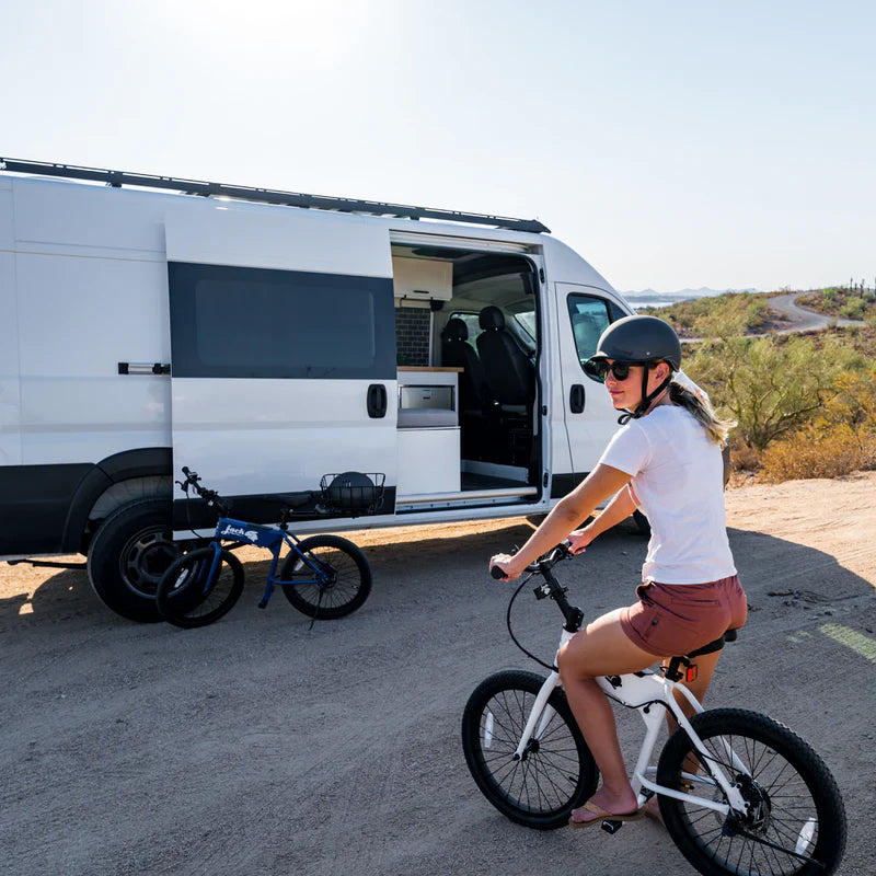 JackRabbit OG - Lightweight & Compact Micro eBike - White