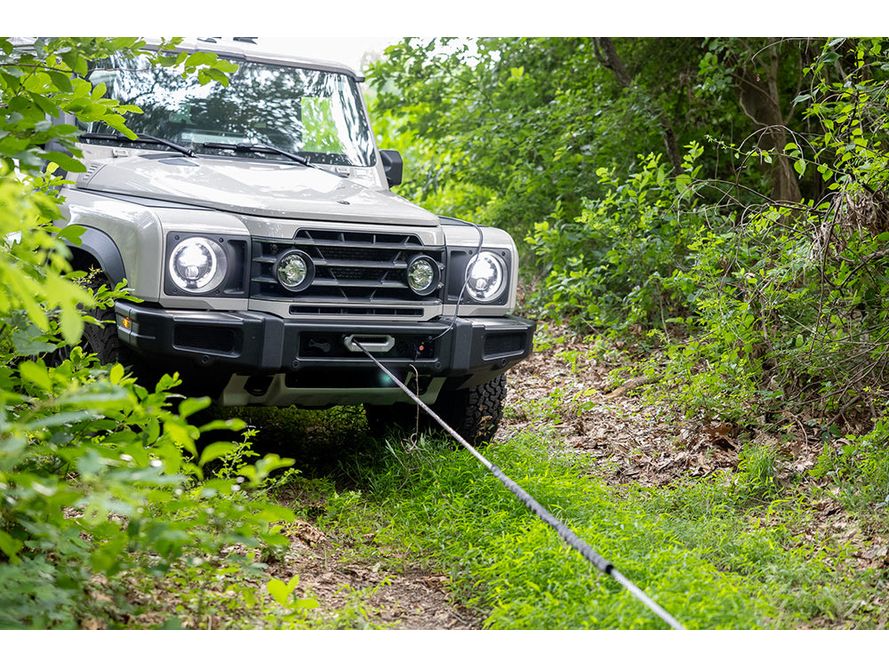 GP Factor Ineos Grenadier Hidden 12.5K Winch Kit - Synthetic Line