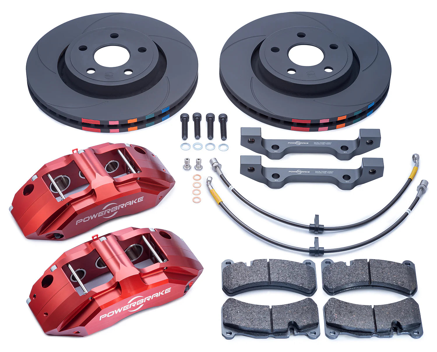 PowerBrake X-Line 4x4 Big Brake Stage-1 for 22+ Tundra / 23+ Sequoia