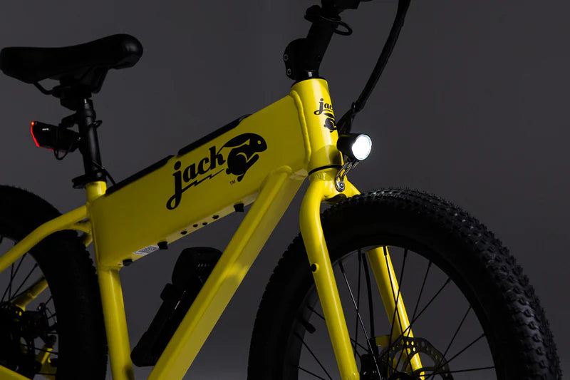 JackRabbit XG - Lightweight & Compact XL Micro eBike - Yellow